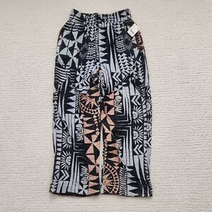 Free People Movement Cotton Print Pants XS